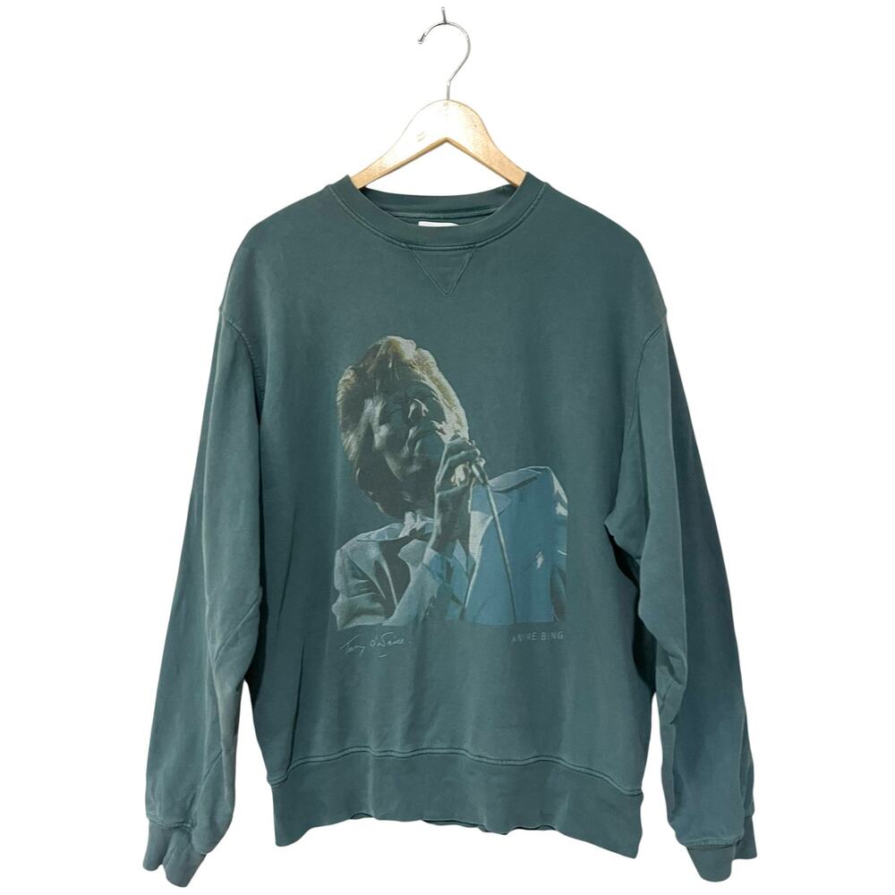 The Bee & The Fox Crewneck Sweatshirt Feel Your Feelings Cream Womens Size XL